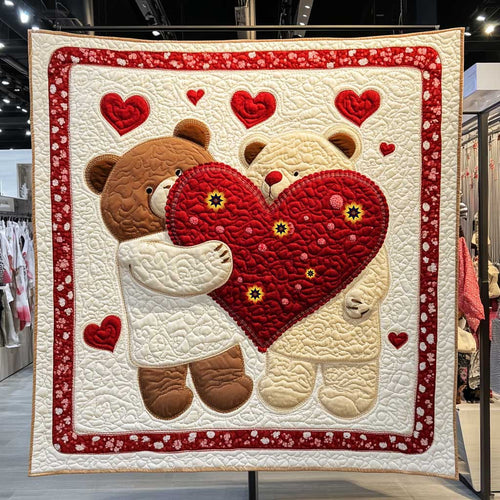 Cute Love Bear WP1812012CL Quilt