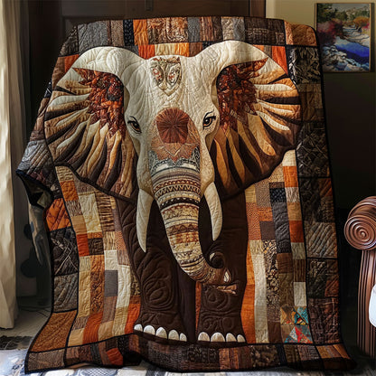 Majestic Elephant Mosaic WJ2012023CL Quilt