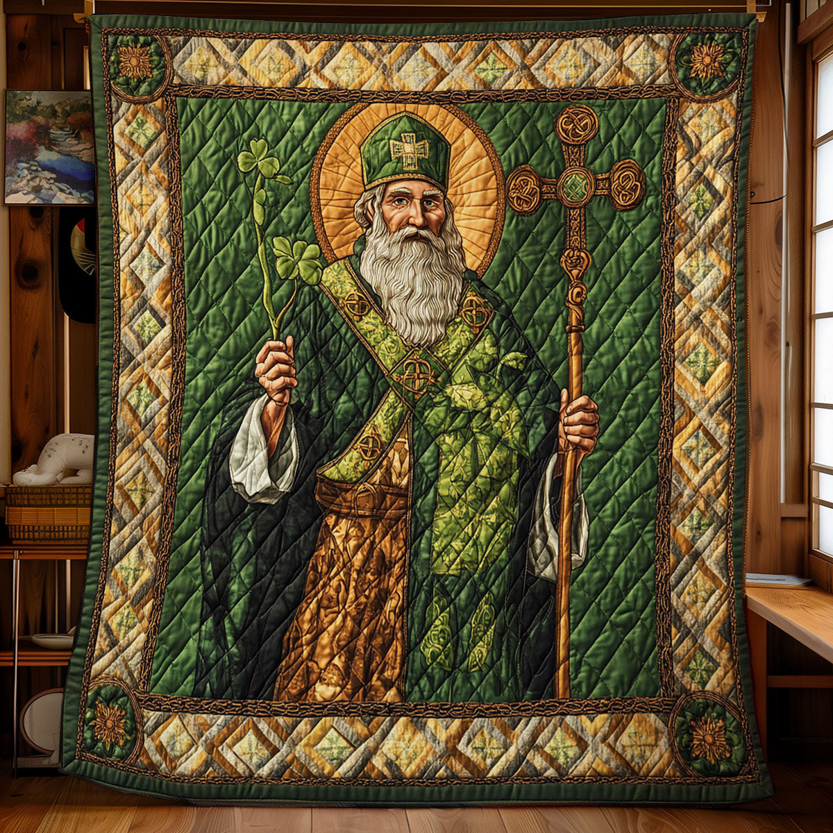 Patricius Portrait WY2102037CL Quilt