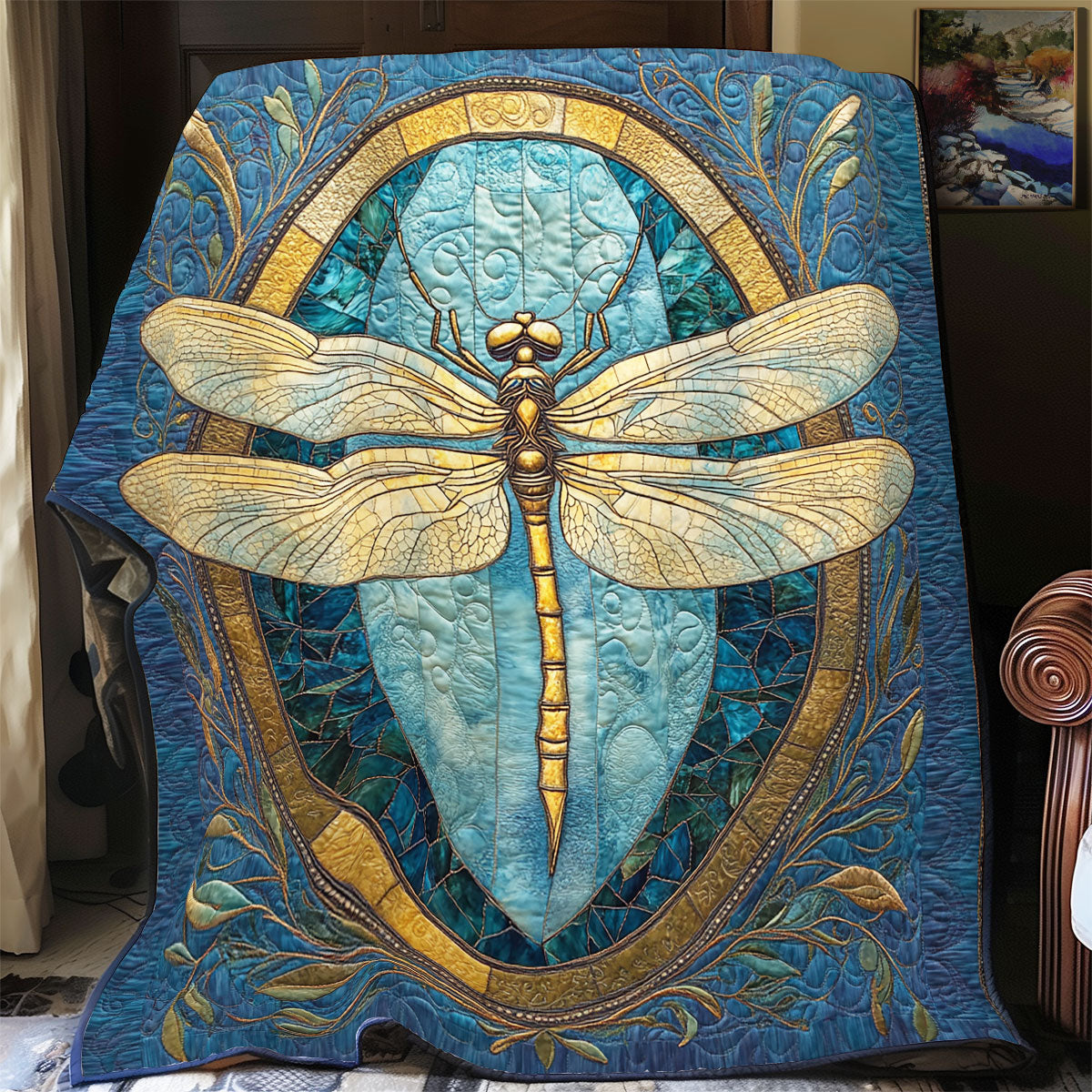 Golden Dragonfly WX3105030CL Quilt