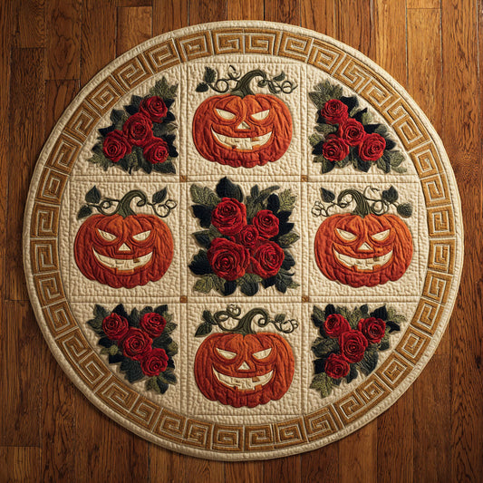 Harvest Crown CW0708030CL Quilted Round Mat