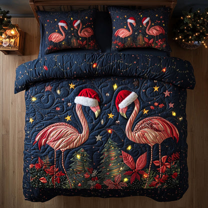 Flamingo Holiday Glam WN1107019CL Duvet Cover Set