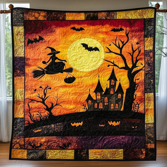 Halloween Night Flight WY1508085CL Quilt