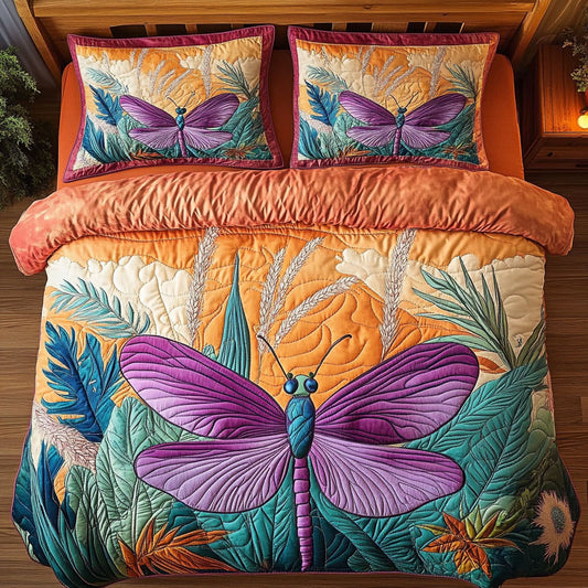 Sunset Garden Wings WY2406048CL Duvet Cover Set