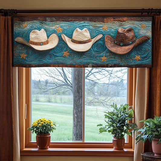 Hat Cowboy WX1305026CL Quilted Valance