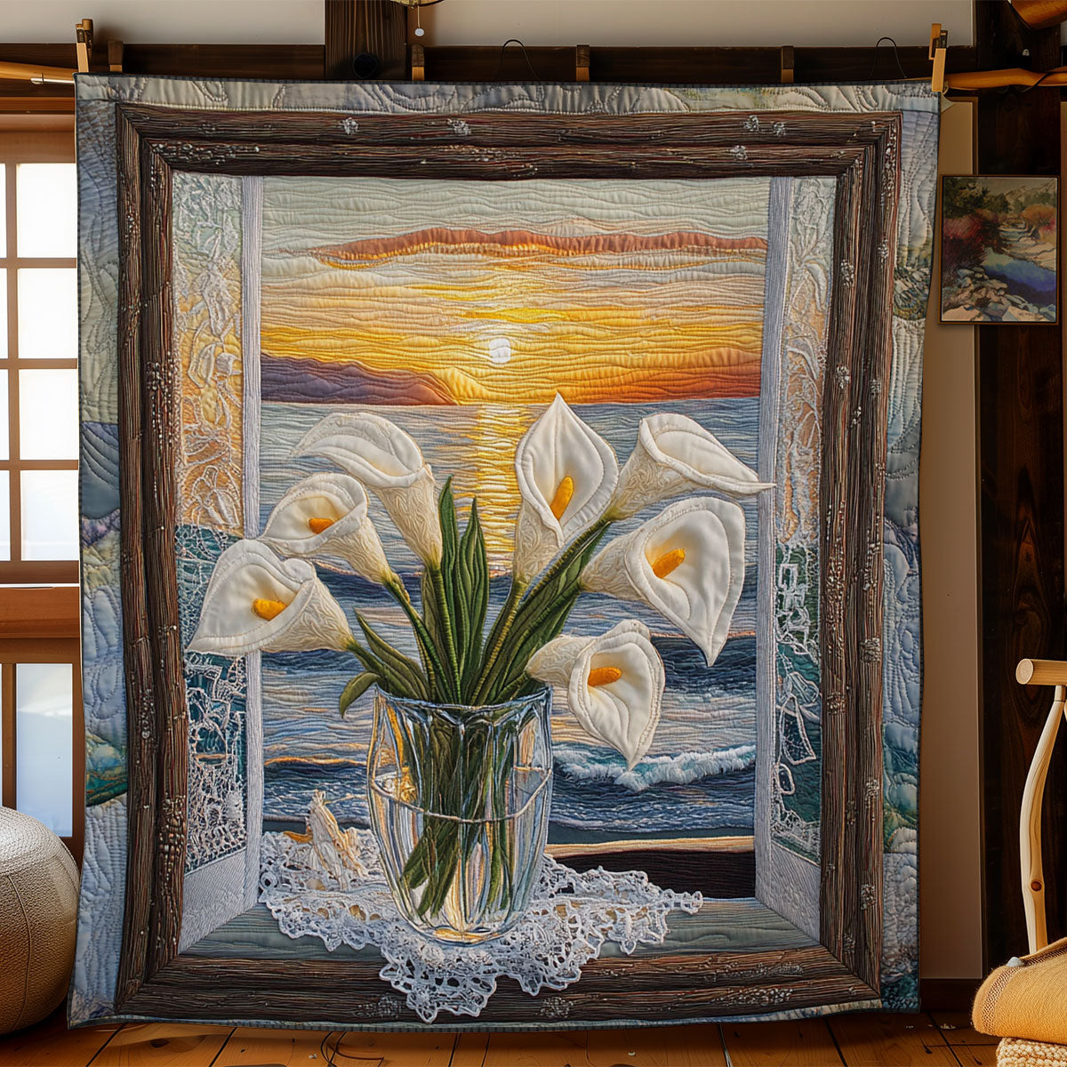 Calla Lily Horizon WN1806006CL Quilt