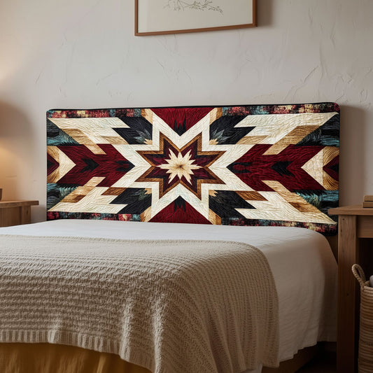 Desert Mandala CP1512077CL Quilted Headboard Slipcover