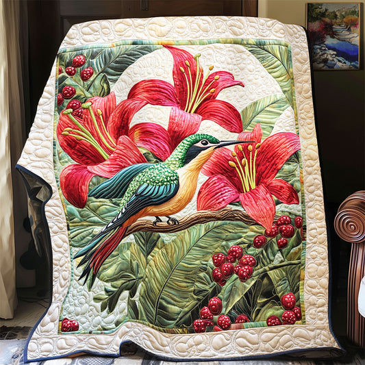 Hummingbird Lily CW1707025CL Quilt