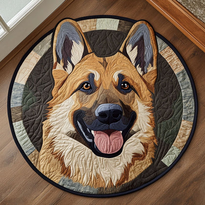 Shepherd Gaze CP0107024CL Quilted Round Mat