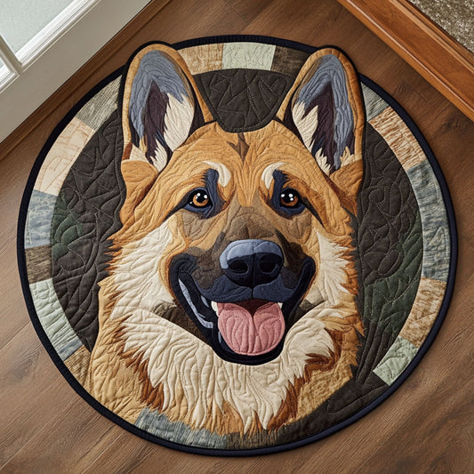 Shepherd Gaze CP0107024CL Quilted Round Mat