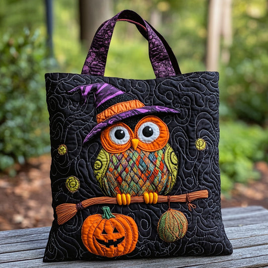 Moonlit Owl WN0310032CL Quilted Tote Bag