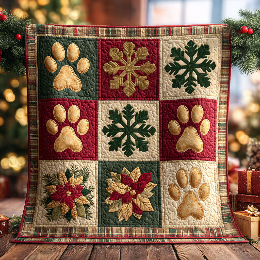 Festive Paw CW0511039CL Quilt