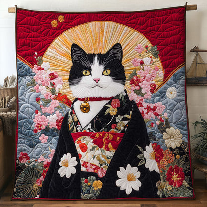 Cat In Harmony WN1705011CL Quilt