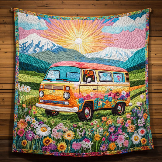 Flowers And Leaves CQ0306007CL Quilt