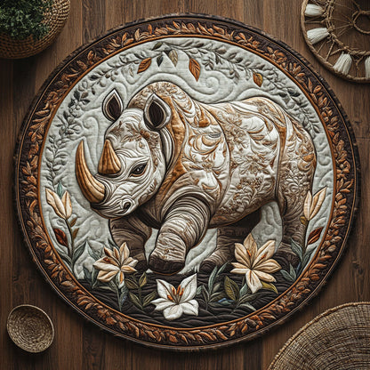 Heritage Strength WY3006096CL Quilted Round Mat