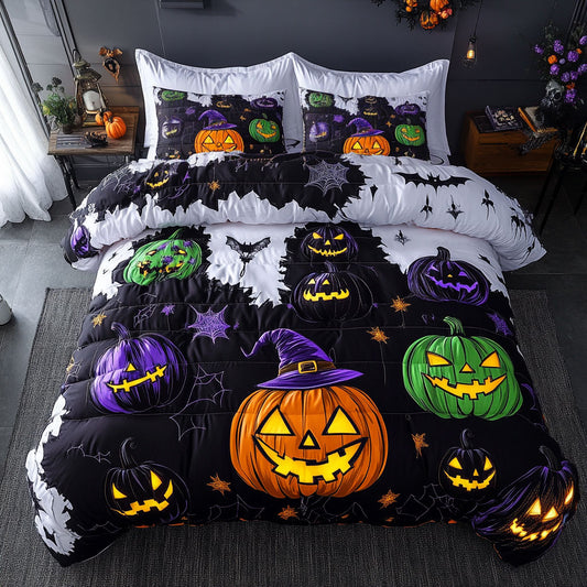 Pumpkin Lantern Night WN1808011CL Duvet Cover Set