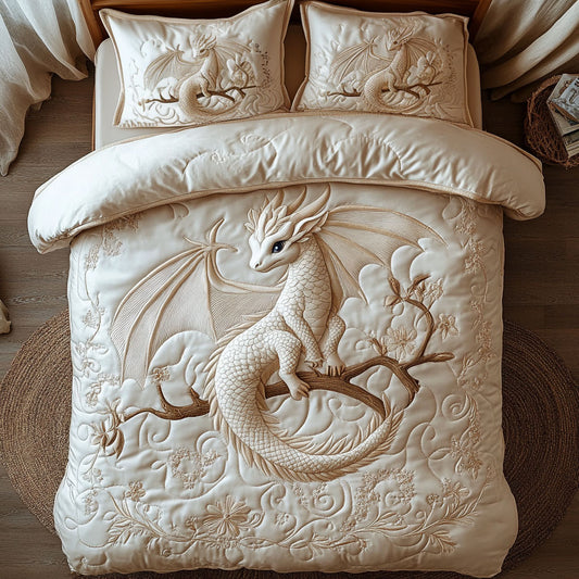 Baby White Dragon WY0408002CL Duvet Cover Set