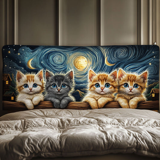 Dreamy Cat WN2412009CL Quilted Headboard Slipcover