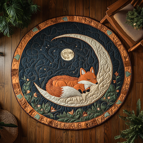 Fox And Moon XR1803009CL Quilted Round Mat