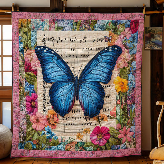 Garden Butterfly Song WN2403038CL Quilt