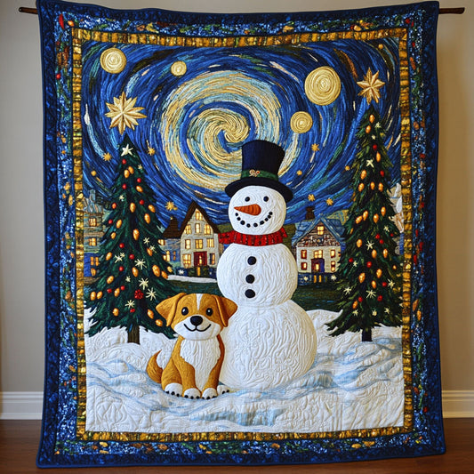 Starfield Snowman WN0511097CL Quilt