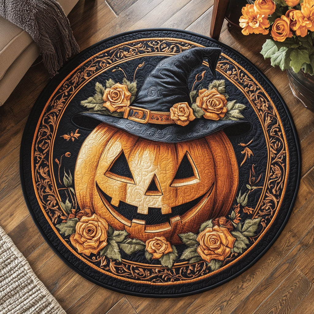 Autumn Embrace CW0708026CL Quilted Round Mat