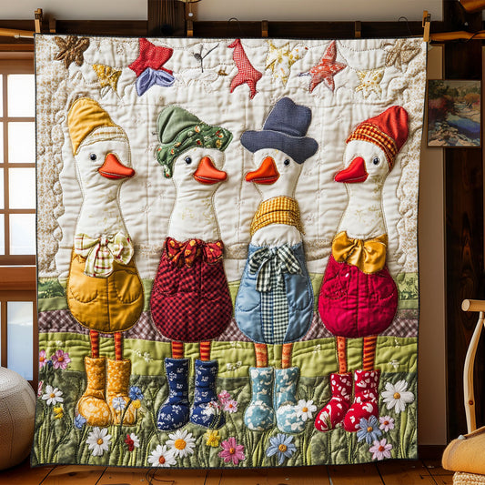 Four Little Geese WJ2403011CL Quilt