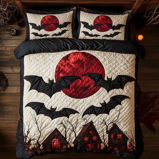 Red Moon Rising WY0608058CL Duvet Cover Set
