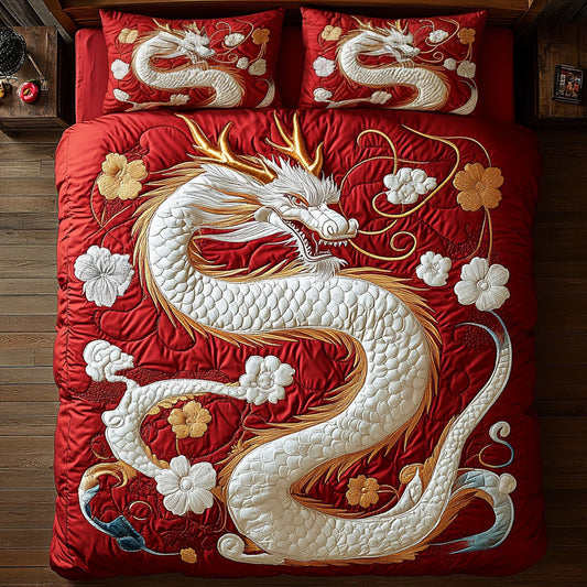 Celestial Dragon Silk WY1308051CL Duvet Cover Set