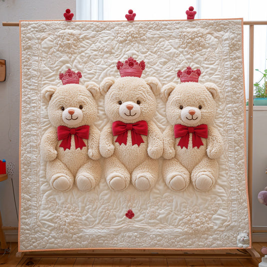 Lovely Teddy Bear WJ1212026CL Quilt