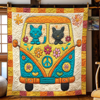 Peace Cat CW1411012CL Quilt