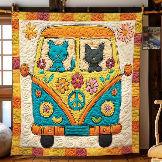 Peace Cat CW1411012CL Quilt