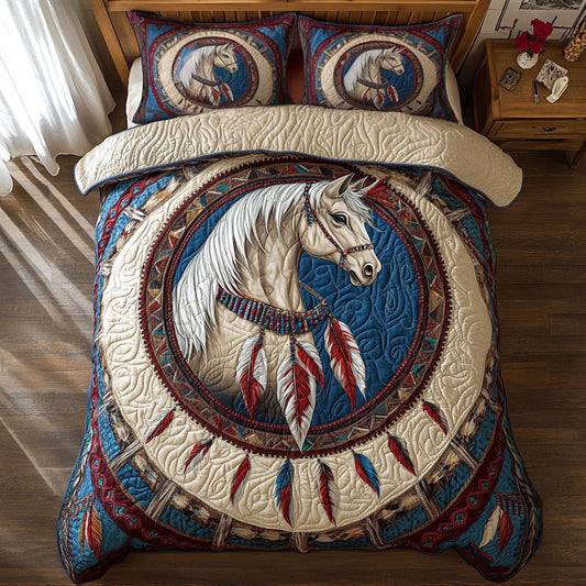 Tribal Horse WY1908062CL Duvet Cover Set