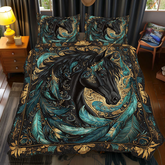 Graceful Horse WX2712079CL Duvet Cover Set