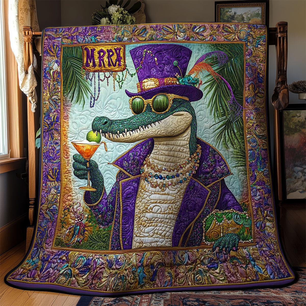 Party Crocodile WN1403074CL Quilt