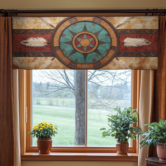 Native Night Glow WN1407091CL Quilted Valance