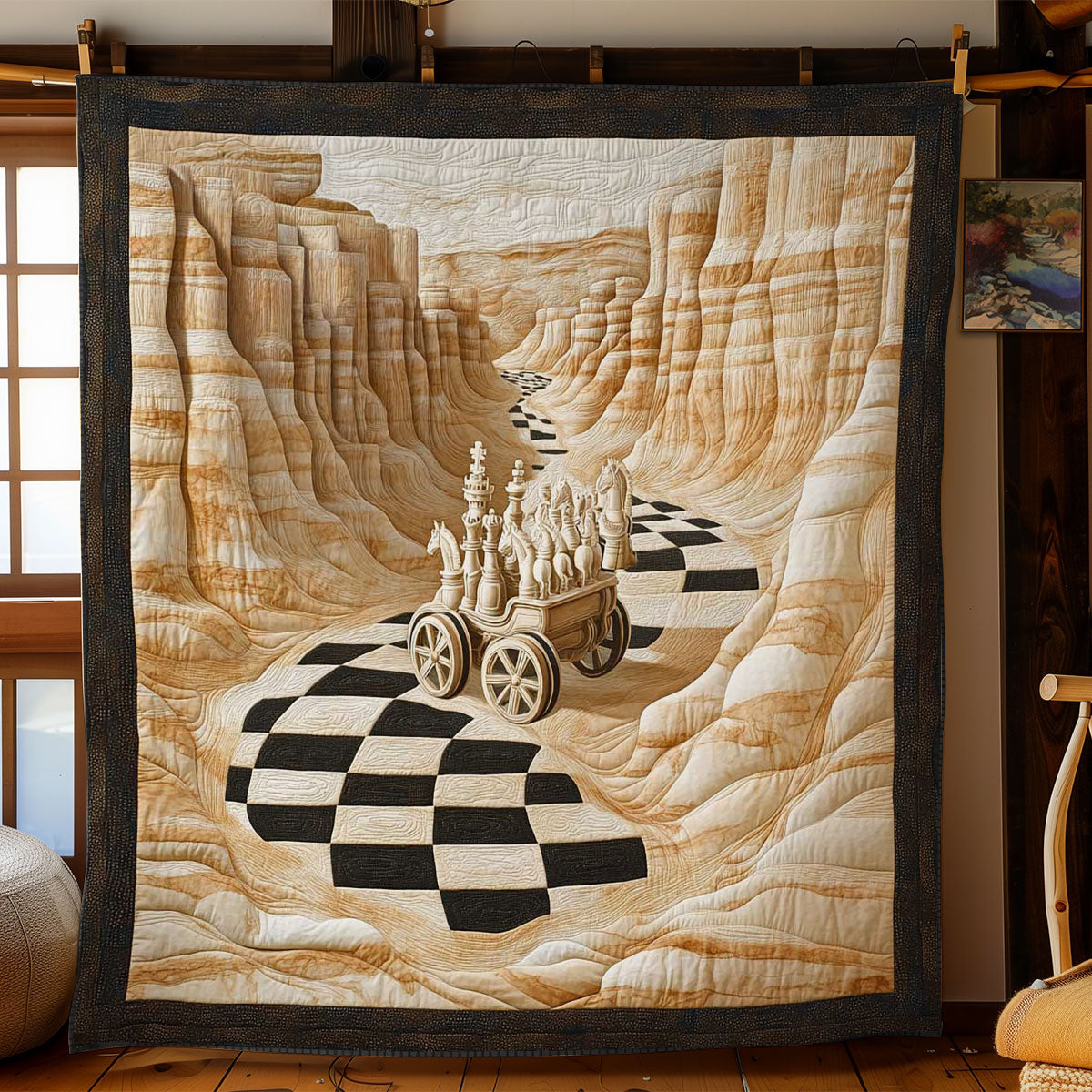 Fantasy Chess WN1804012CL Quilt