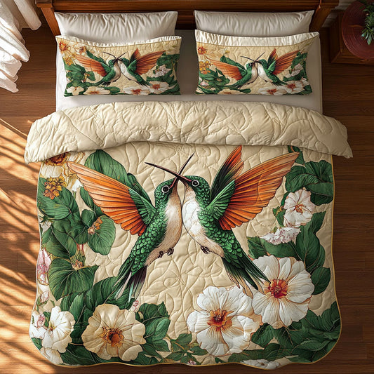 Romantic Garden Hummingbird WY1408005CL Duvet Cover Set