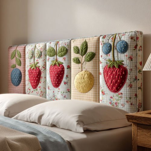 Fruitful Garden CP3012033CL Quilted Headboard Slipcover