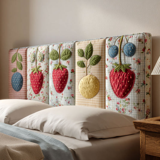 Fruitful Garden CP3012033CL Quilted Headboard Slipcover