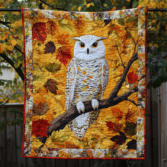 White Owl Autumn YR1510010CL Quilt