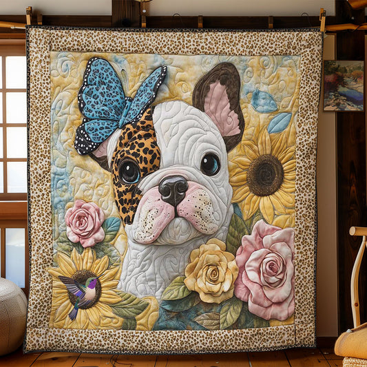 Butterfly Bulldog WN2412024CL Quilt