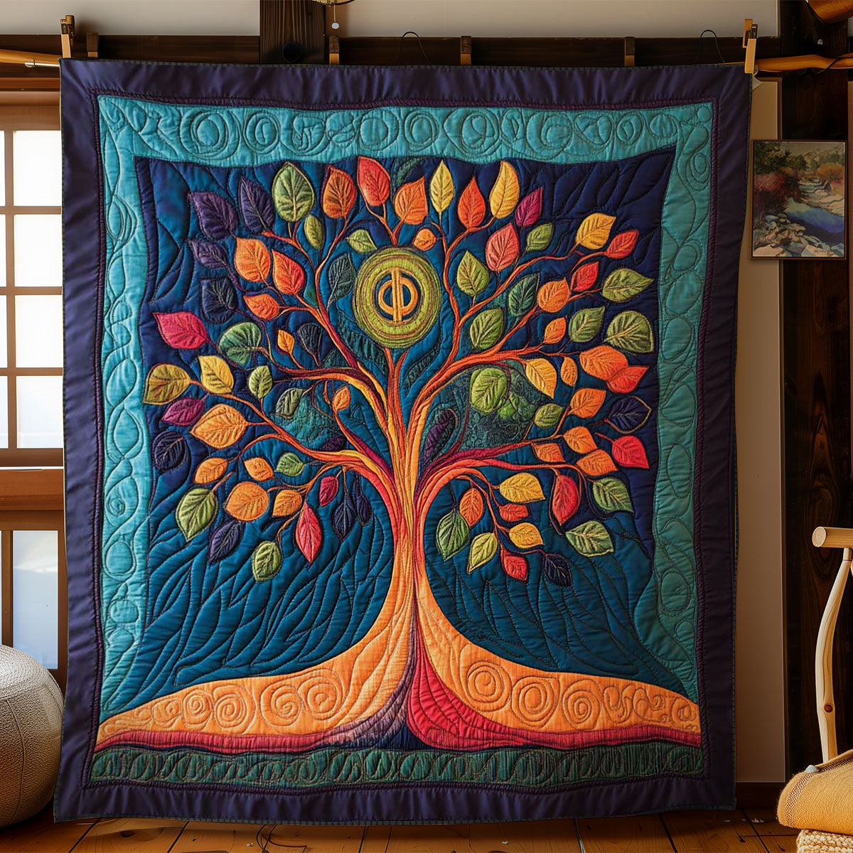 Nature’s Tree Of Life WN0504041CL Quilt