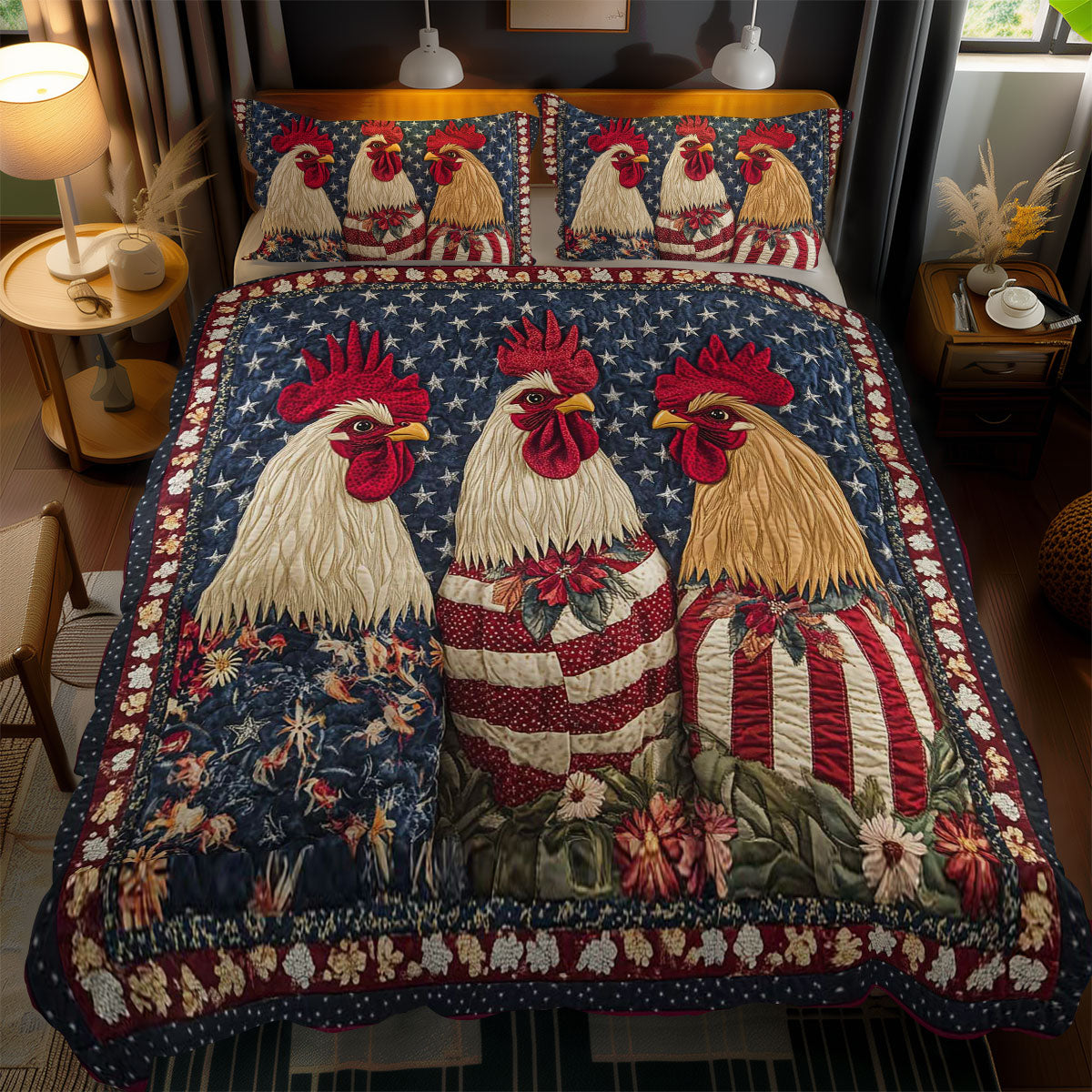 Freedom Rooster WN1002064CL Duvet Cover Set
