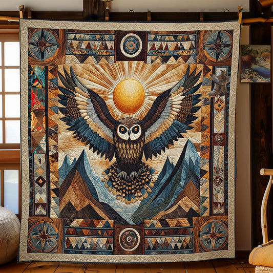 Sacred Owl WN2711003CL Quilt