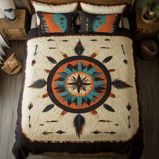 Native American Circle WY2901055CL Duvet Cover Set