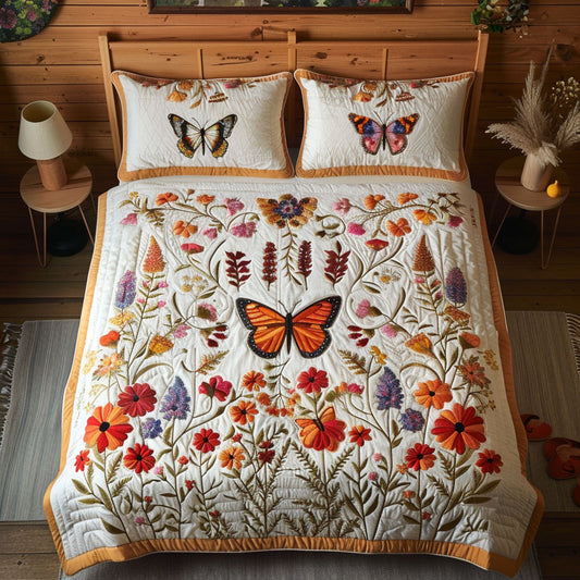 Blooming Butterfly CW1501018CL Duvet Cover Set