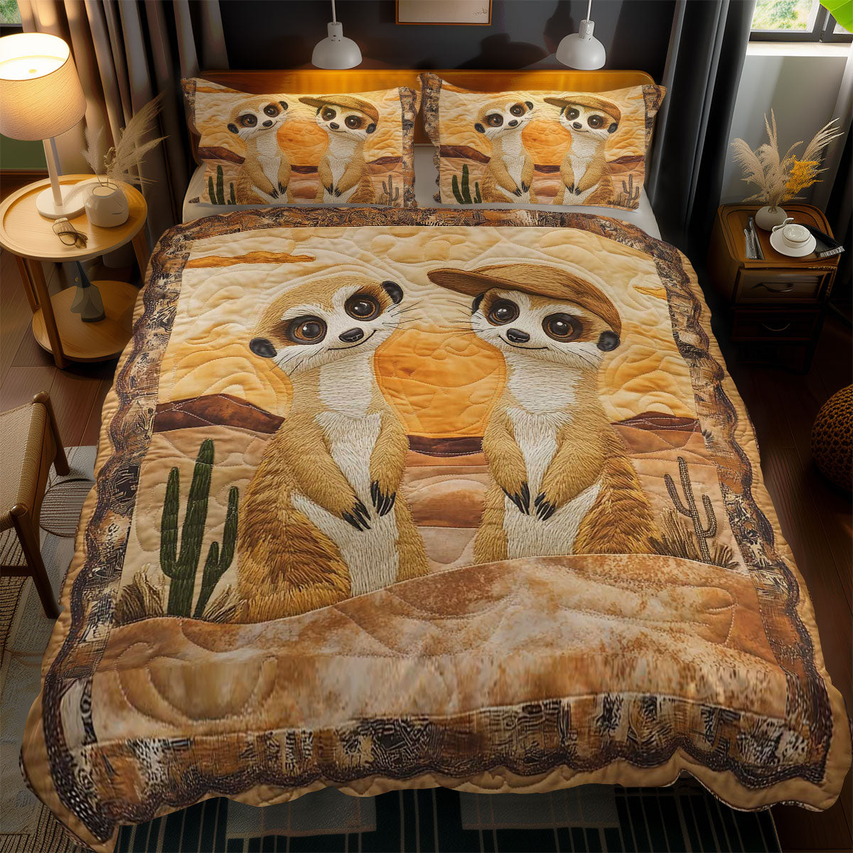 Curious Meerkat WN0803082CL Duvet Cover Set