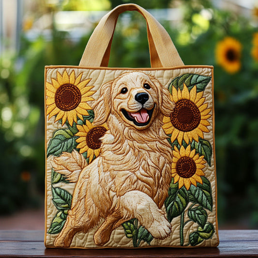 Golden Garden CW3009012CL Quilted Tote Bag