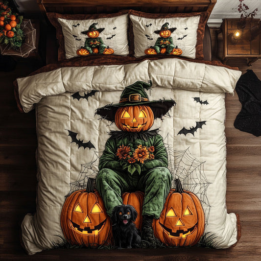 Sunset With Scarecrow WN0508064CL Duvet Cover Set